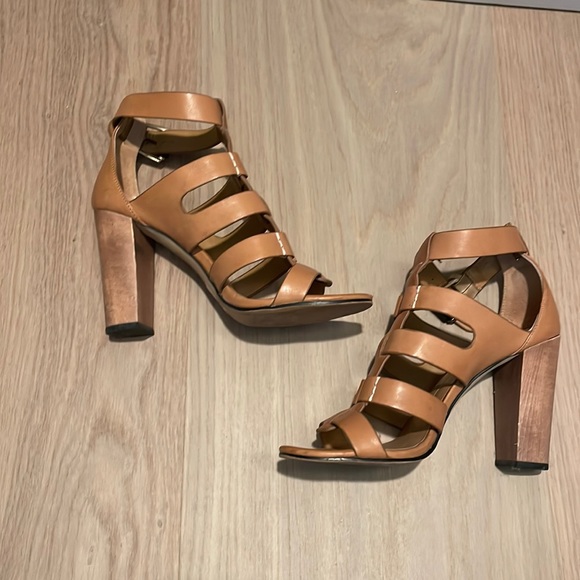 Dolce Vita Leather Heeled Sandals - Picture 1 of 3